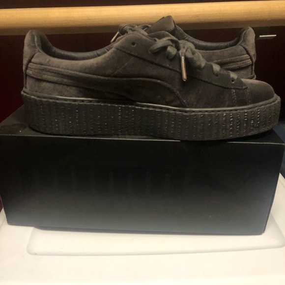 Rihanna velvet puma creepers - Picture 4 of 6